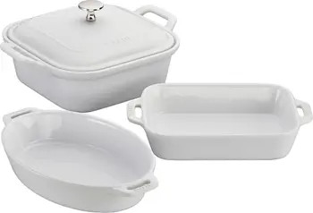Staub 4-Piece Enameled Ceramic Baking Dish Set | Nordstrom | Nordstrom
