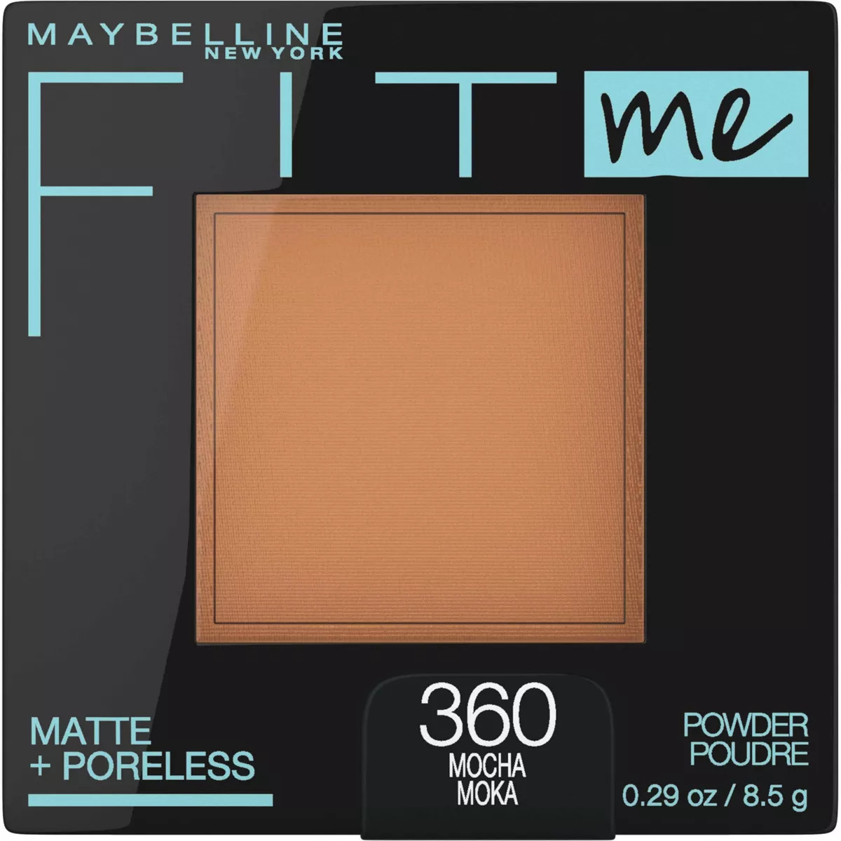 Maybelline Fit Me Matte + Poreless Pressed Powder - 360 Mocha - 0.29oz | Target