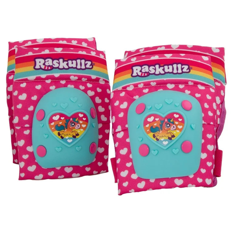 Raskullz Super Rainbow Corn Unicorn Elbow and Knee Pad Set | Walmart (US)