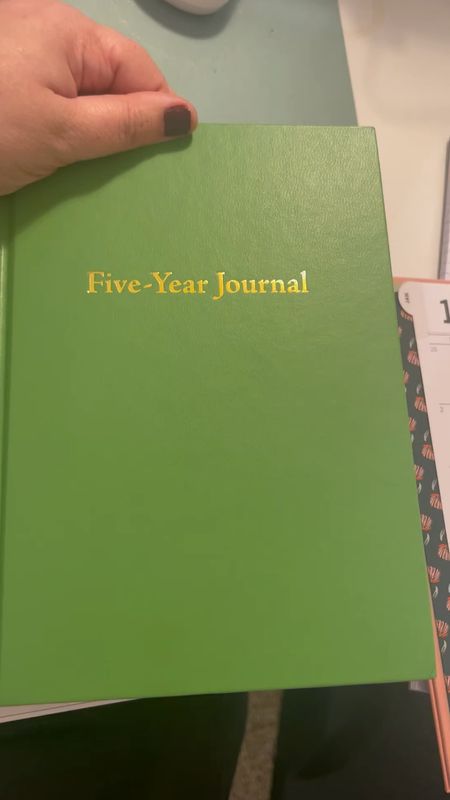 Five Year Journal that is big enough to actually write in! Well made, too! 