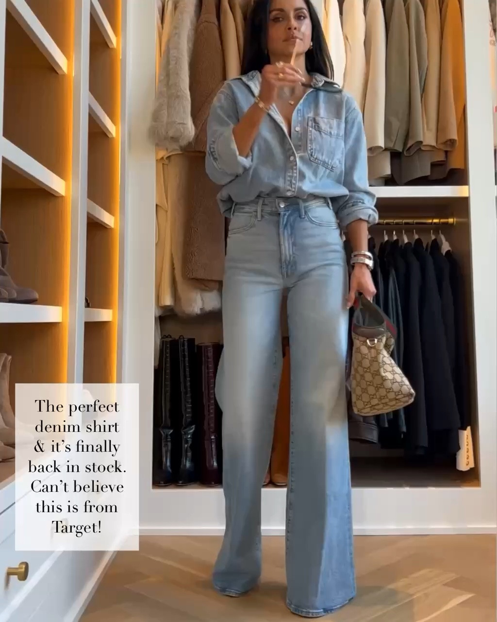 Denim on denim is one of my favorite casual spring outfit formulas. It feels effortless but still polished when the washes complement each other. This look is perfect for everyday plans when you want something comfortable but still chic and put together.

Denim shirt - wearing an XS
Mother hustler roller jeans - wearing a 23, runs TTS
Sam Edelman Platform Heels - run TTS

miamiamine denim on denim outfit casual spring outfit idea chic everyday denim style elevated casual look spring wardrobe staple effortless outfit inspiration

#LTKootd #LTKOver40 #LTKPetite