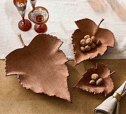 Leaf Decorative Bowl | Pottery Barn (US)