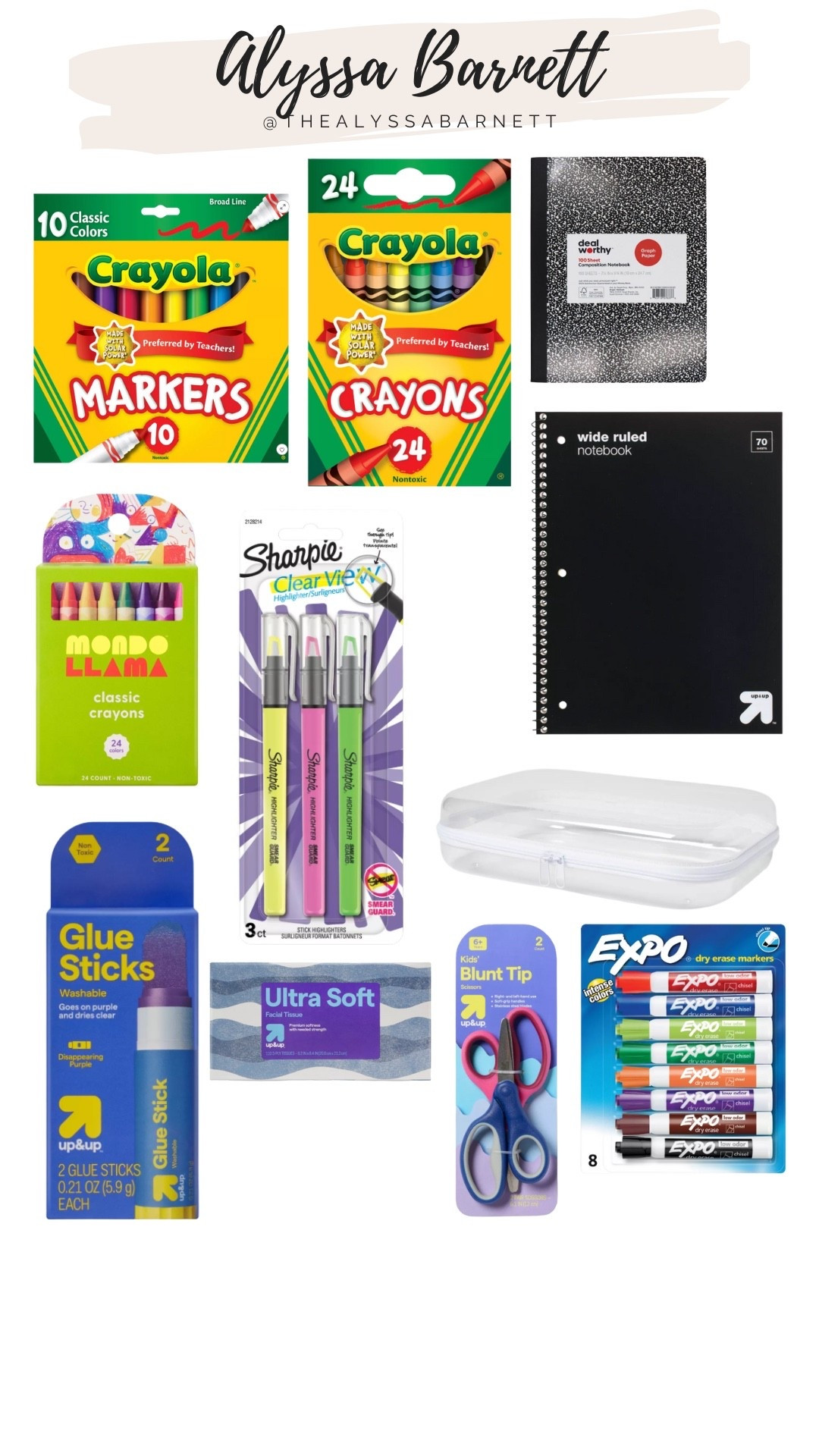 Target school supplies - under $10 - essentials 

#LTKSeasonal #LTKKids #LTKSaleAlert