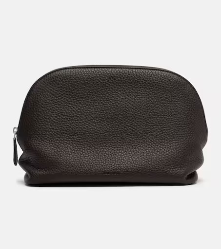 Agnes leather clutch | Mytheresa (UK)