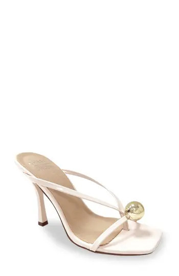 CHASE AND CHLOE Divine Sandal in Ivory Patent at Nordstrom Rack, Size 7.5 | Nordstrom Rack