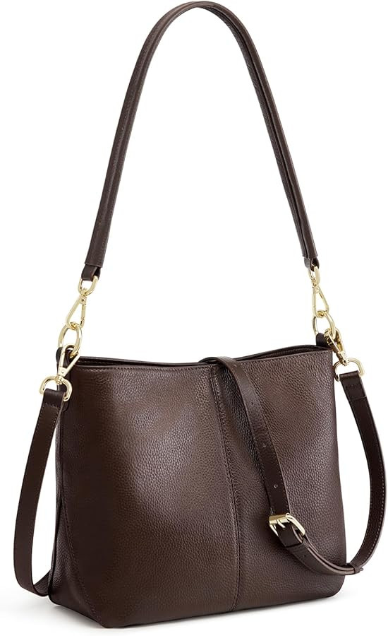 Kattee Leather Crossbody Bags for Women, Crossbody Purses for Women, Women's Handbags Hobo Bag wi... | Amazon (US)