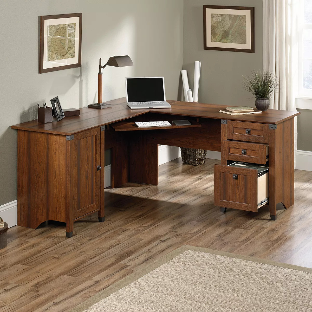 Carson Forge Corner Computer Desk | Kohl's