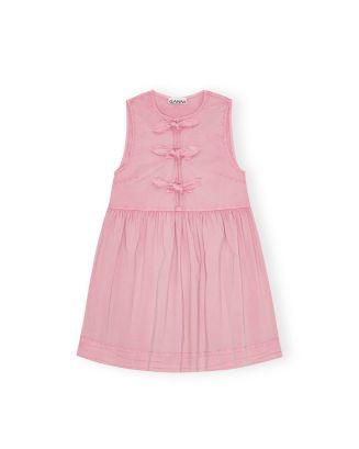 GANNI Bow Tie Mini Dress  | Bloomingdale's Women Dresses | Bloomingdale's (US)