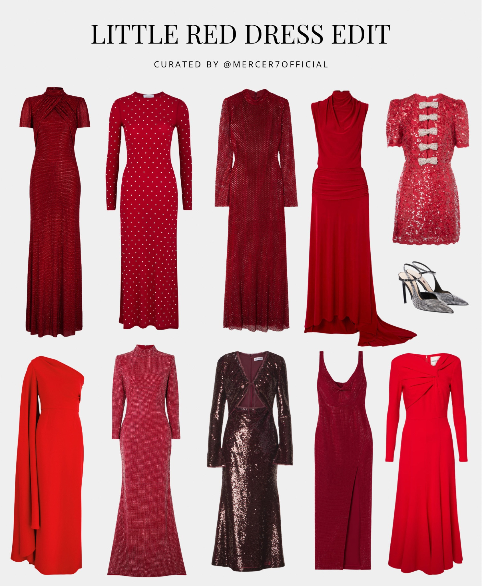 Here is an edit dedicated to the colour of the season! Shades of red and burgundy will make great additions to your wardrobe for the festive season.

#LTKeurope #LTKluxury #LTKpartywear