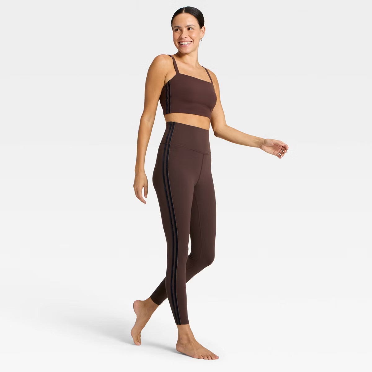 Women's Everyday Soft High-Rise Piped 7/8 Leggings - All In Motion™ | Target