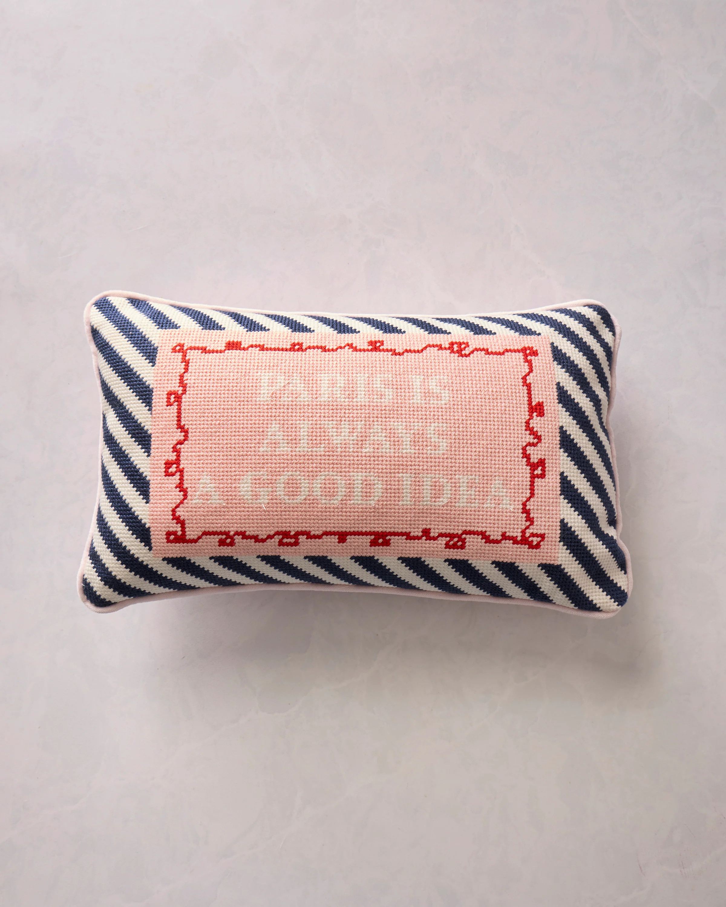 Paris Combo - Paris Needlepoint Pillow - Furbish | Printfresh