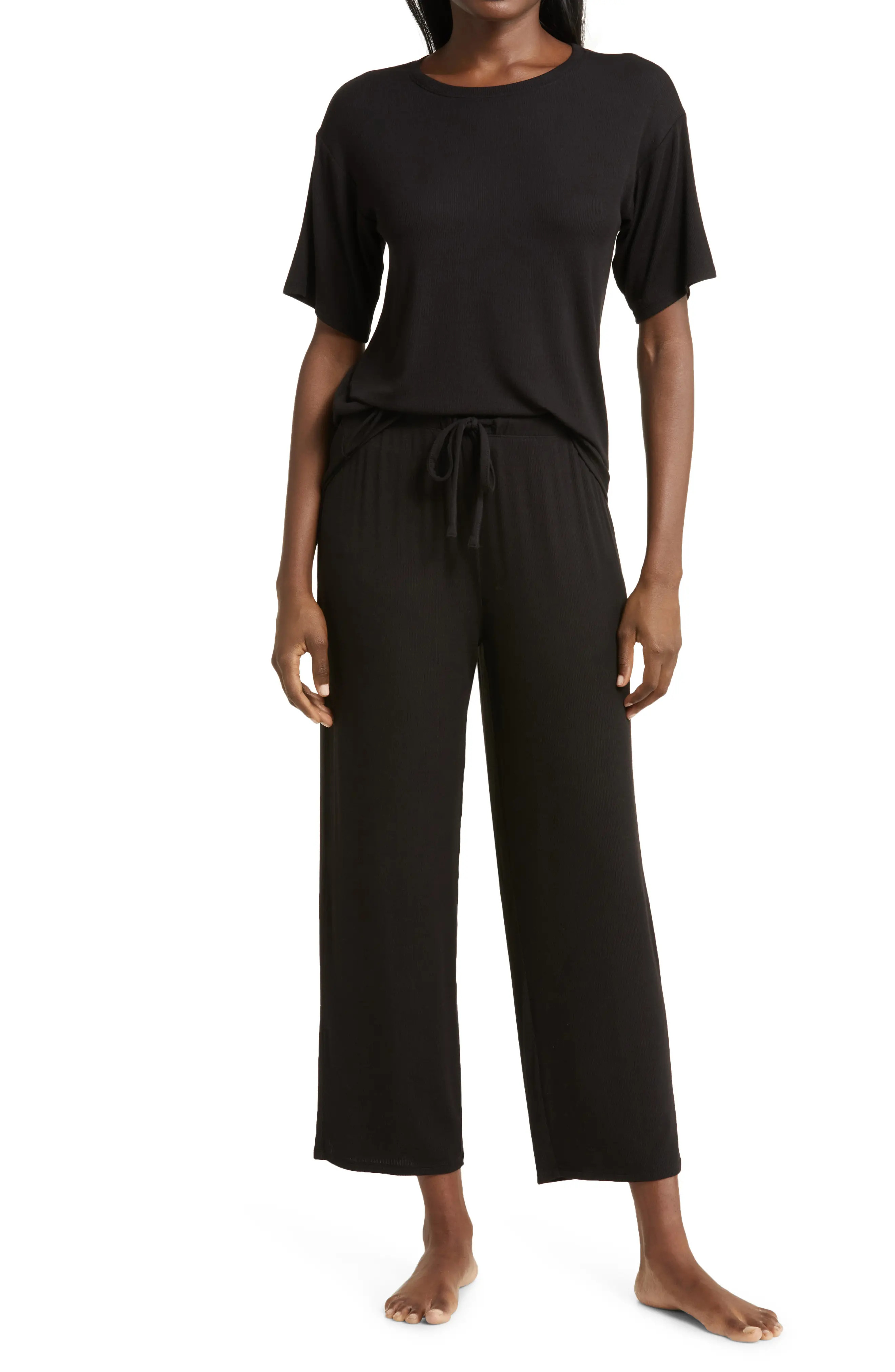 Moonlight Eco Easy Rib Pajamas (Women) | Nordstrom | Nordstrom