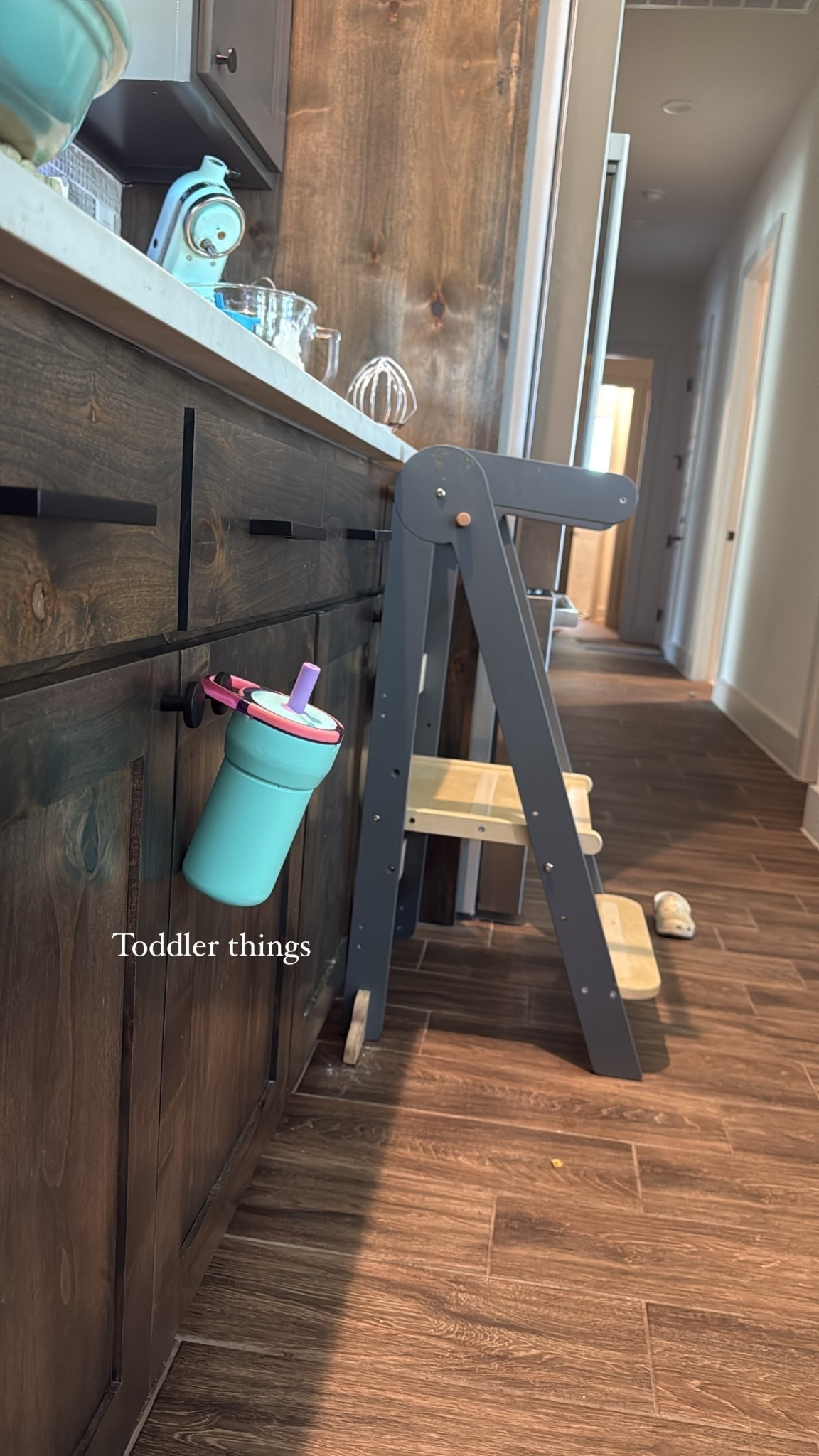 Toddler things and her favorite Brumate 