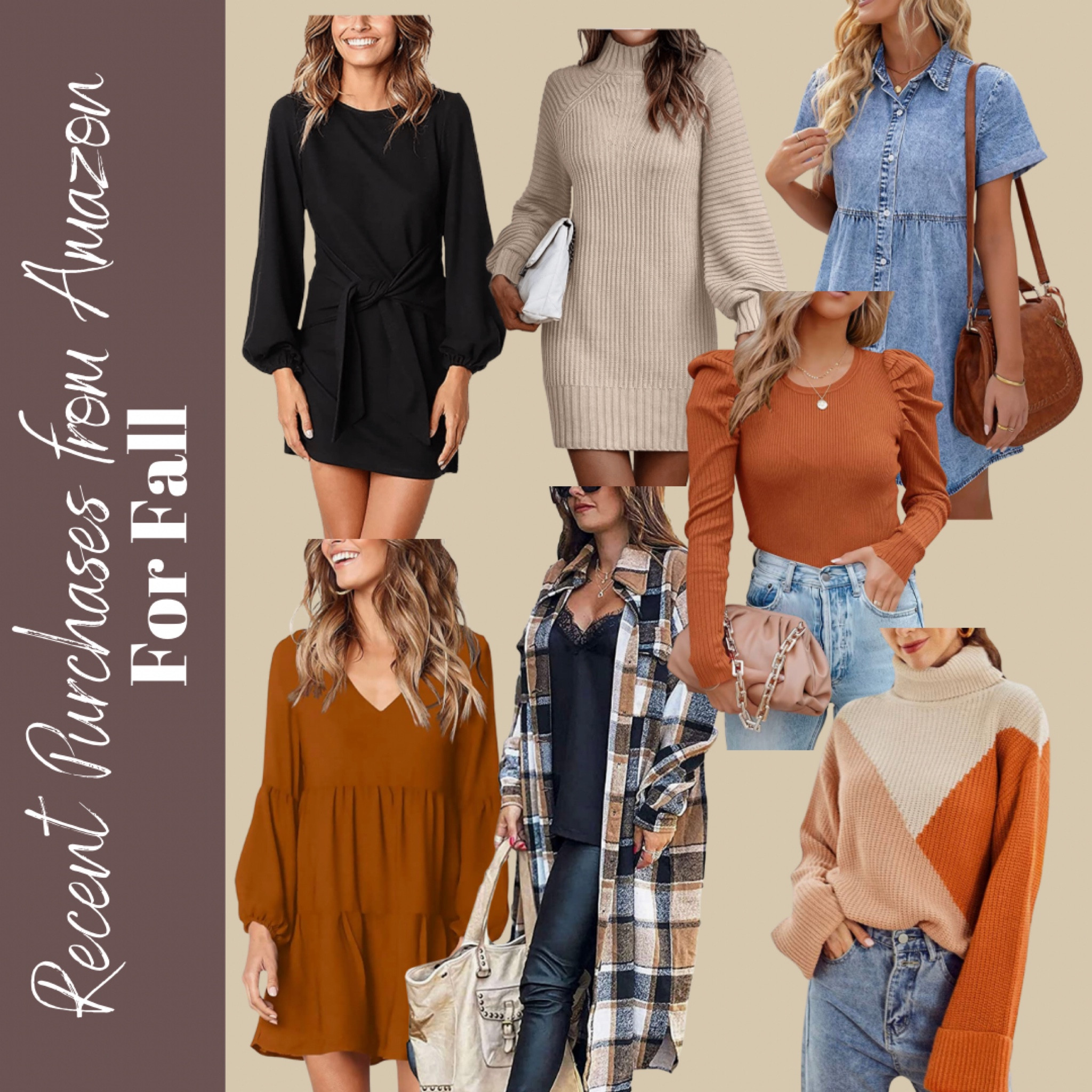 Fall fashion finds from Amazon 

#LTKunder100 #LTKHalloween #LTKSeasonal