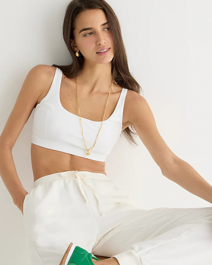 CloudStretch scoopneck sports bra | J. Crew US