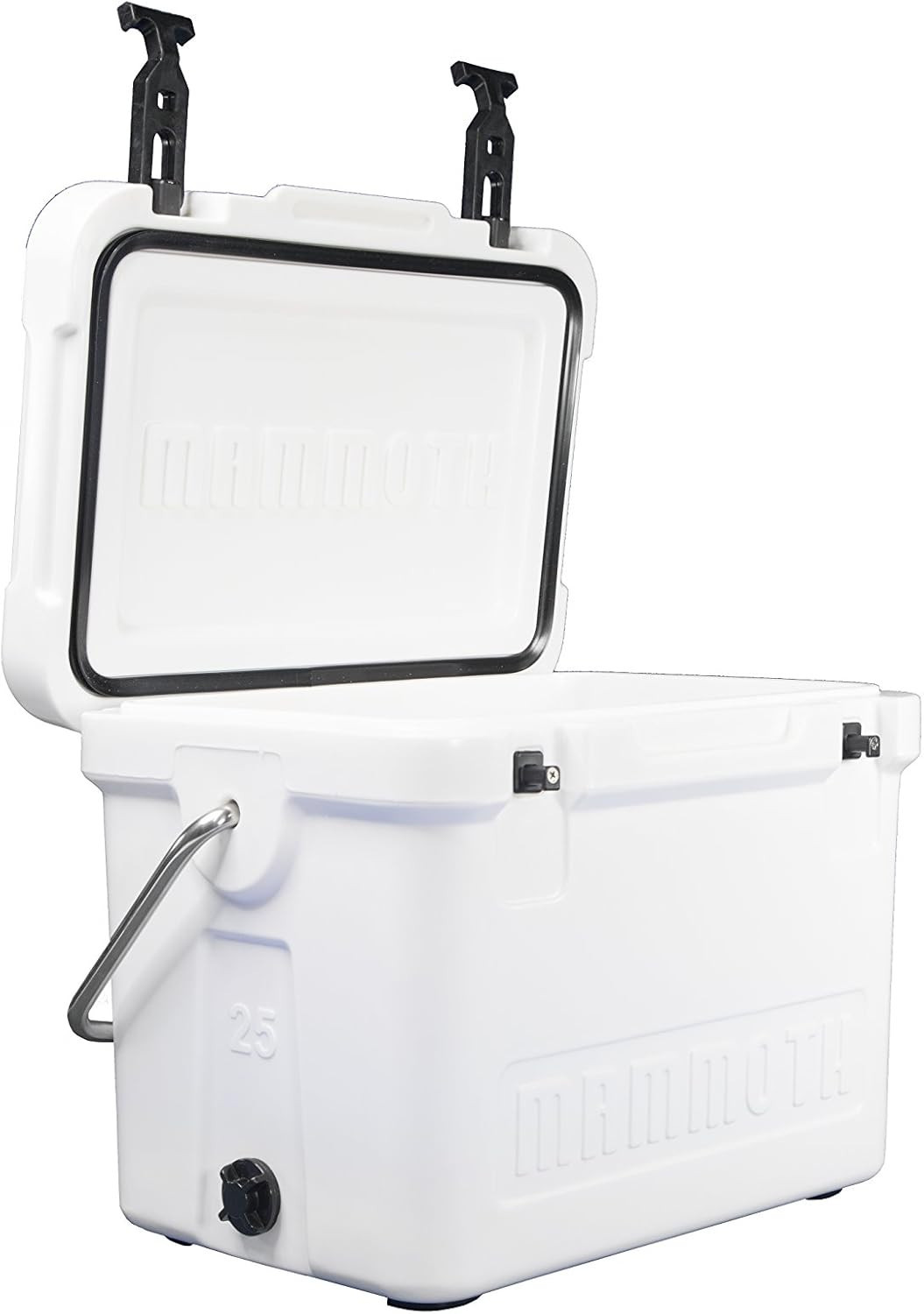 Mammoth - Ranger 25 Cooler, Insulated Hard Ice Chest with 25 Quart Capacity, Holds 30 Cans, Great for Boat, Camping - White | Best Buy U.S.