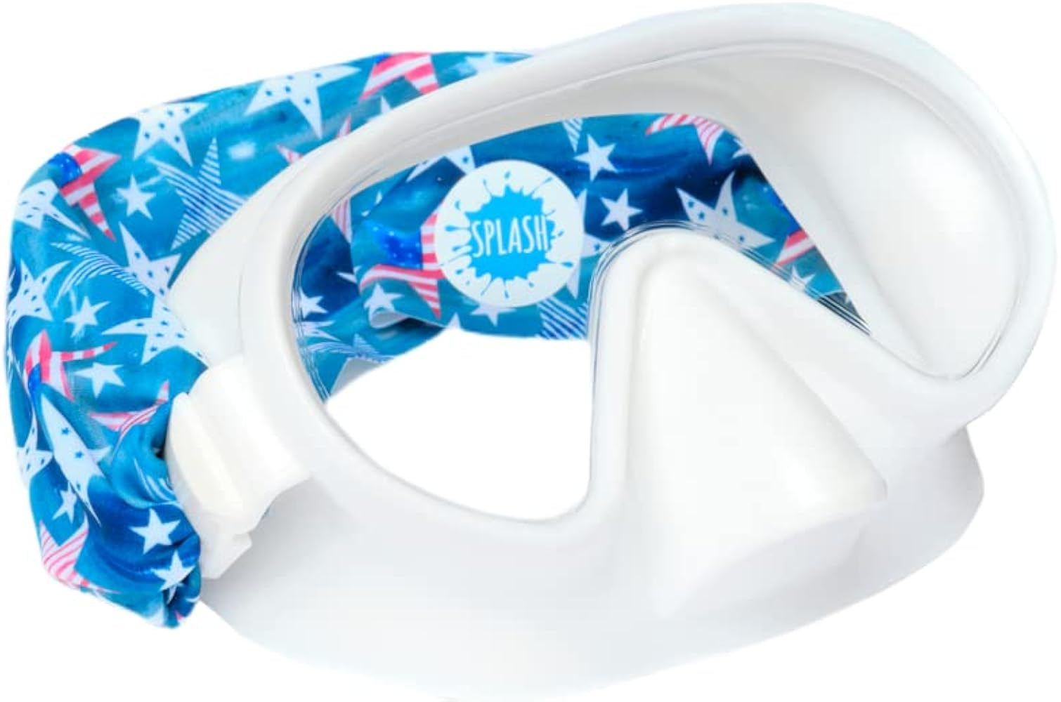 Splash Place SWIM MASK with Fabric Strap | Kids Swim Goggles with Nose Cover | Amazon (US)