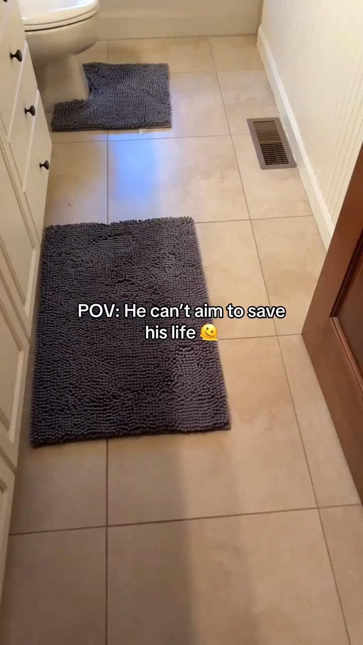 Bathroom mat set for your toilet and bath. These are cushy, nonslip, and absorbant. 

#LTKselfcare #LTKHome