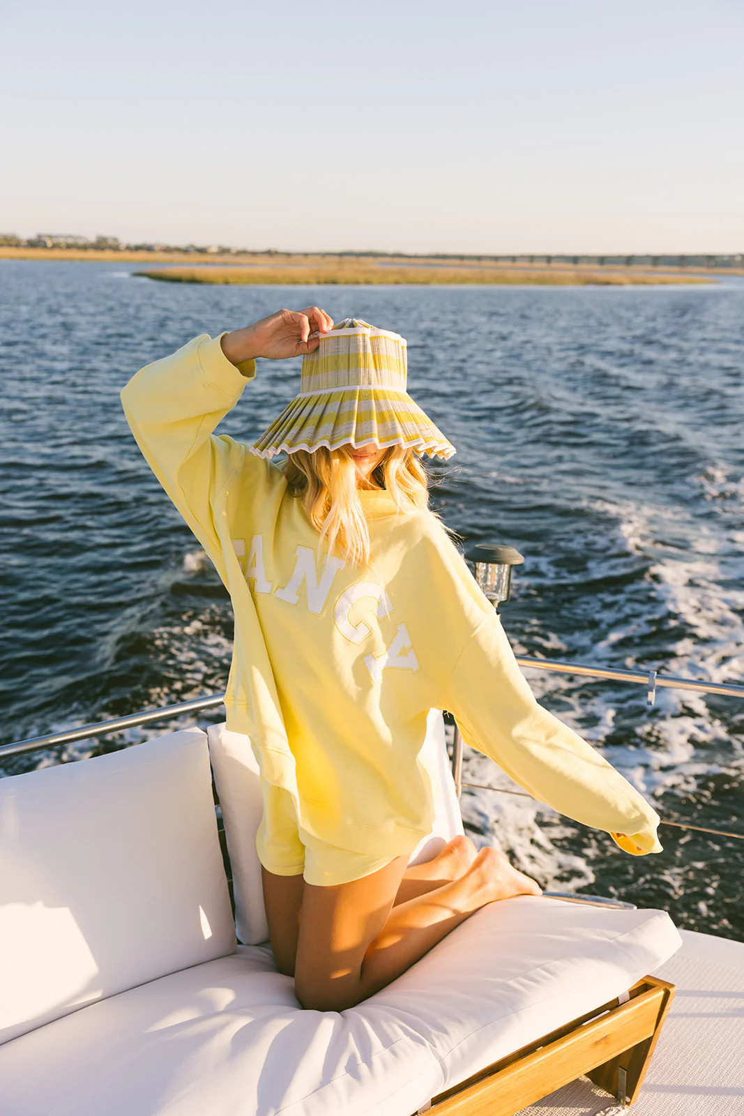 Breakers Oversized Lightweight Mockneck - Sunshine Yellow | Fancyd Boutiqe