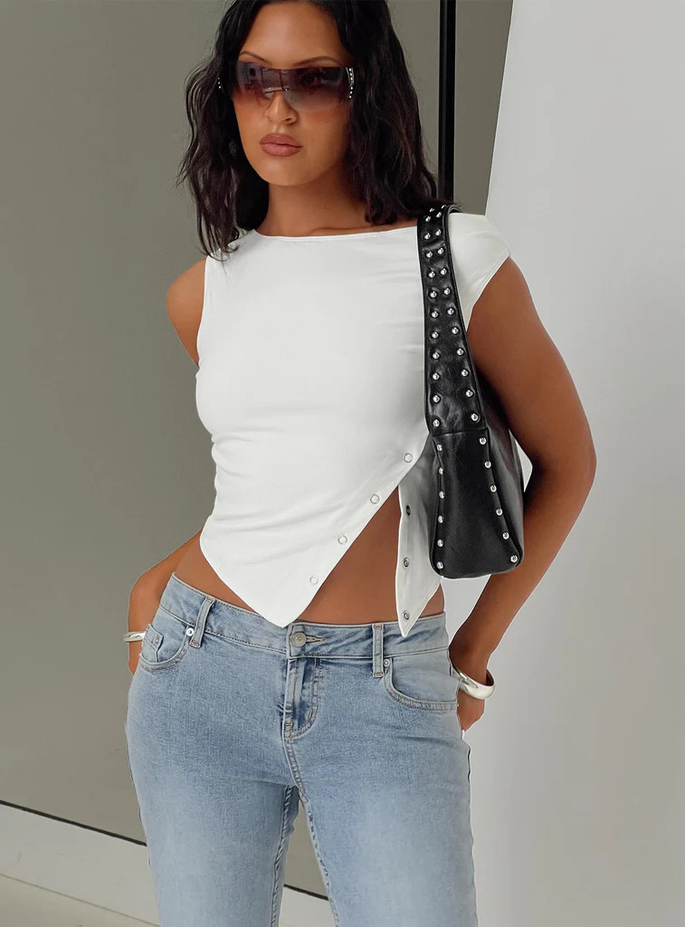 Karre Off The Shoulder Top White | Princess Polly US