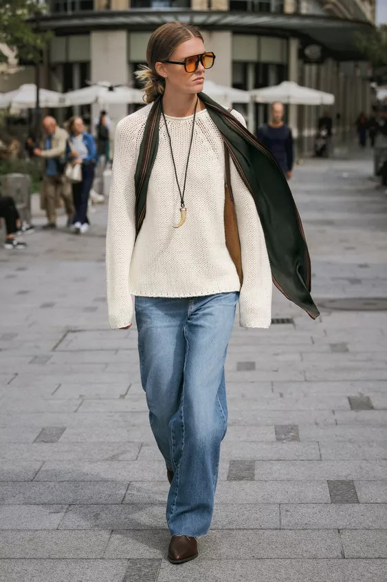 CHUNKY KNIT SWEATER | Zara US