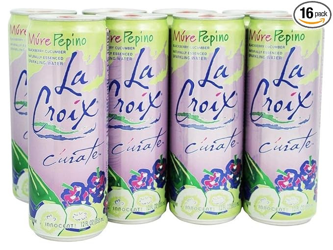 La Croix Mure Pepino Sparkling Water 12 oz (Pack of 16 Cans) | Amazon (US)