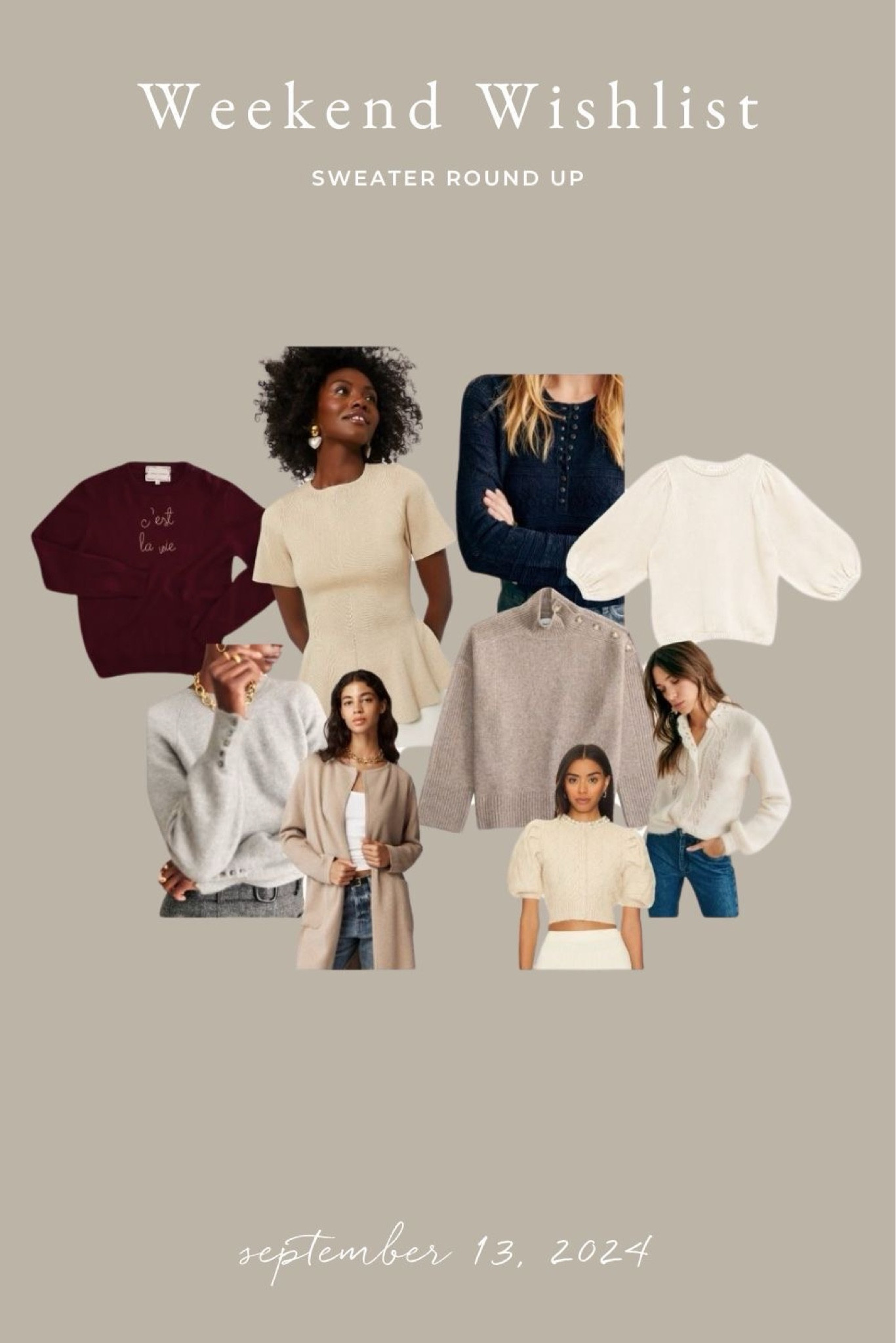 My favorite season for fashion - sweaters are a staple in my closet! Sézane will always be my go to for sweaters but I’ve rounded up my favorites from across the best brands of sweaters for you.

#LTKSeasonal #LTKOver40 #LTKStyleTip