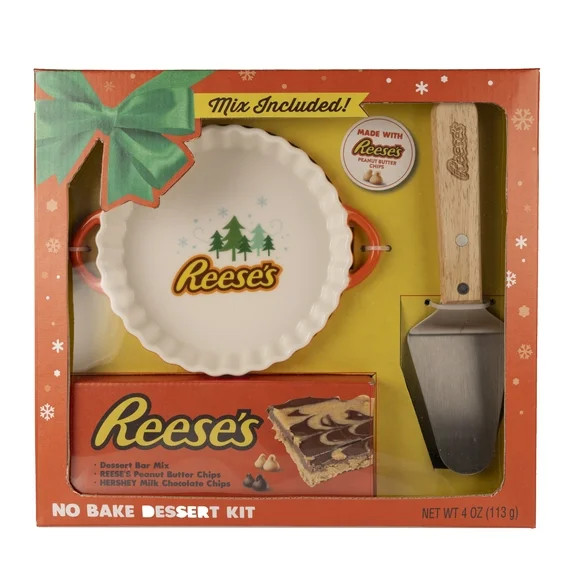 Reese's No Bake Dessert Kit with Ceramic Dish and Peanut Butter Bar Mix | Walmart (US)