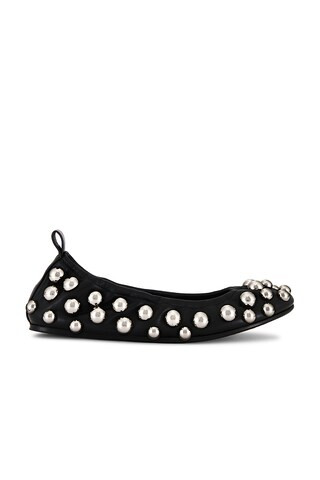Isabel Marant Belna Flat in Black from Revolve.com | Revolve Clothing (Global)