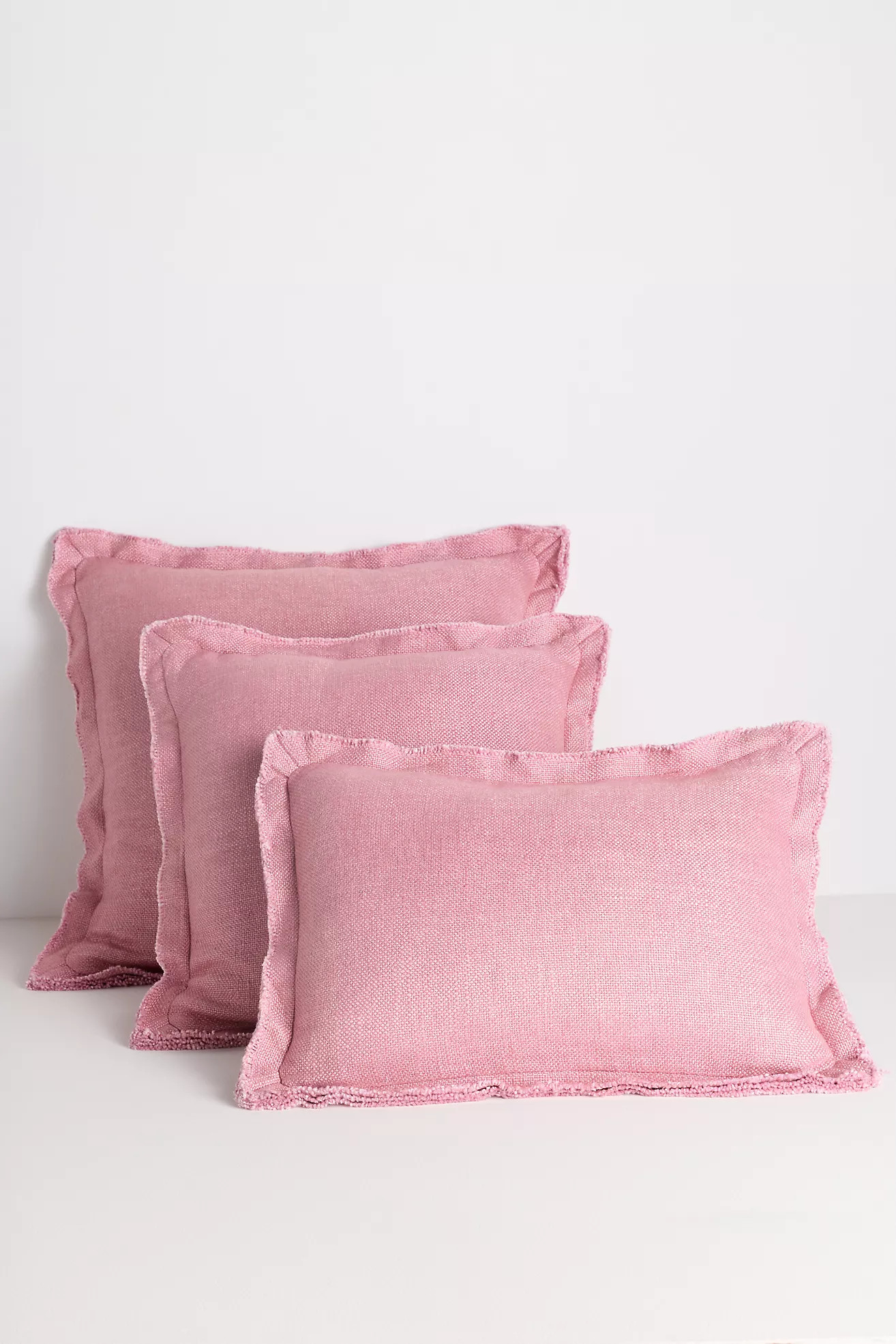 Luxe Linen Blend Pillow | Anthropologie (US)
