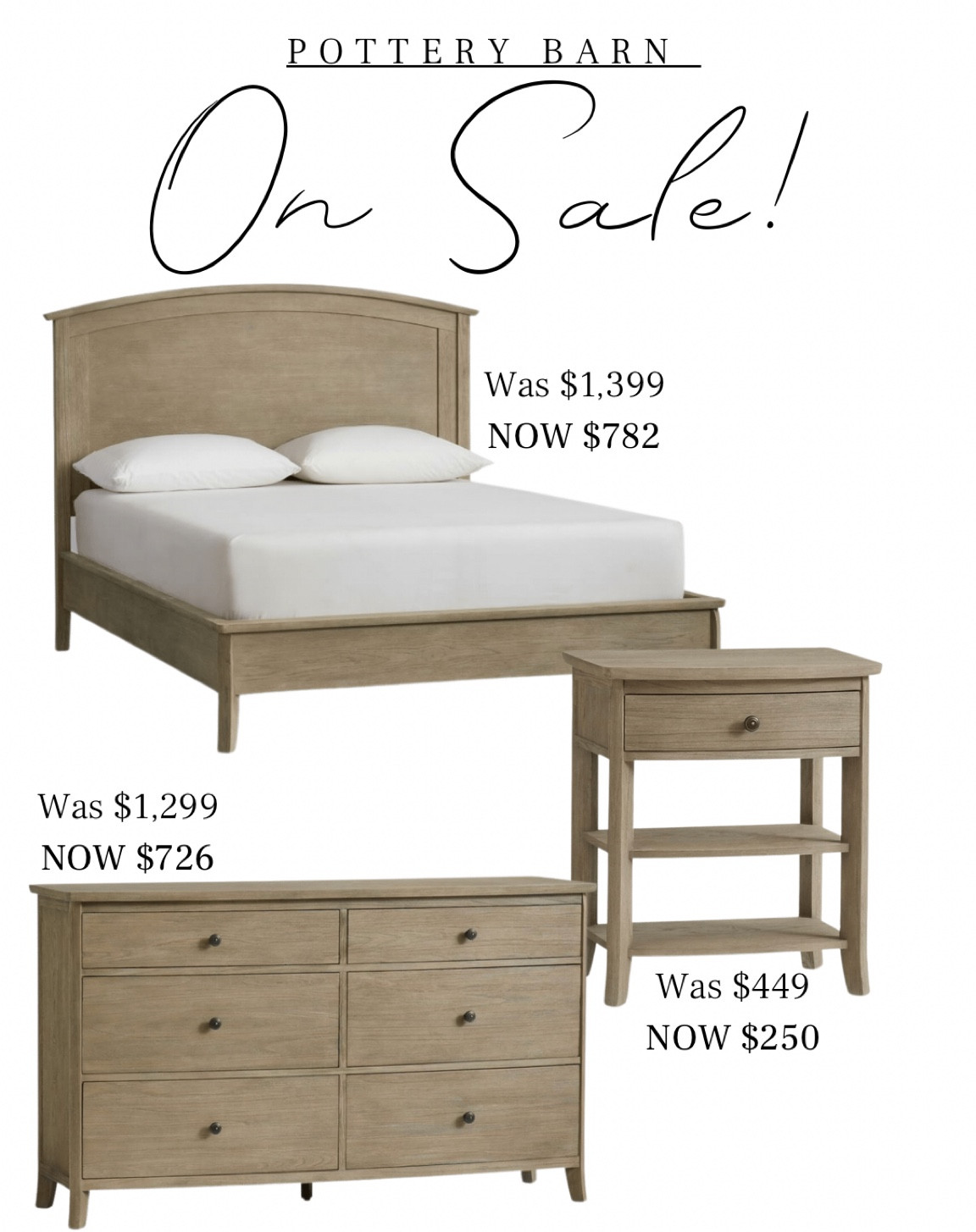 Pottery barn chloe deals nightstand