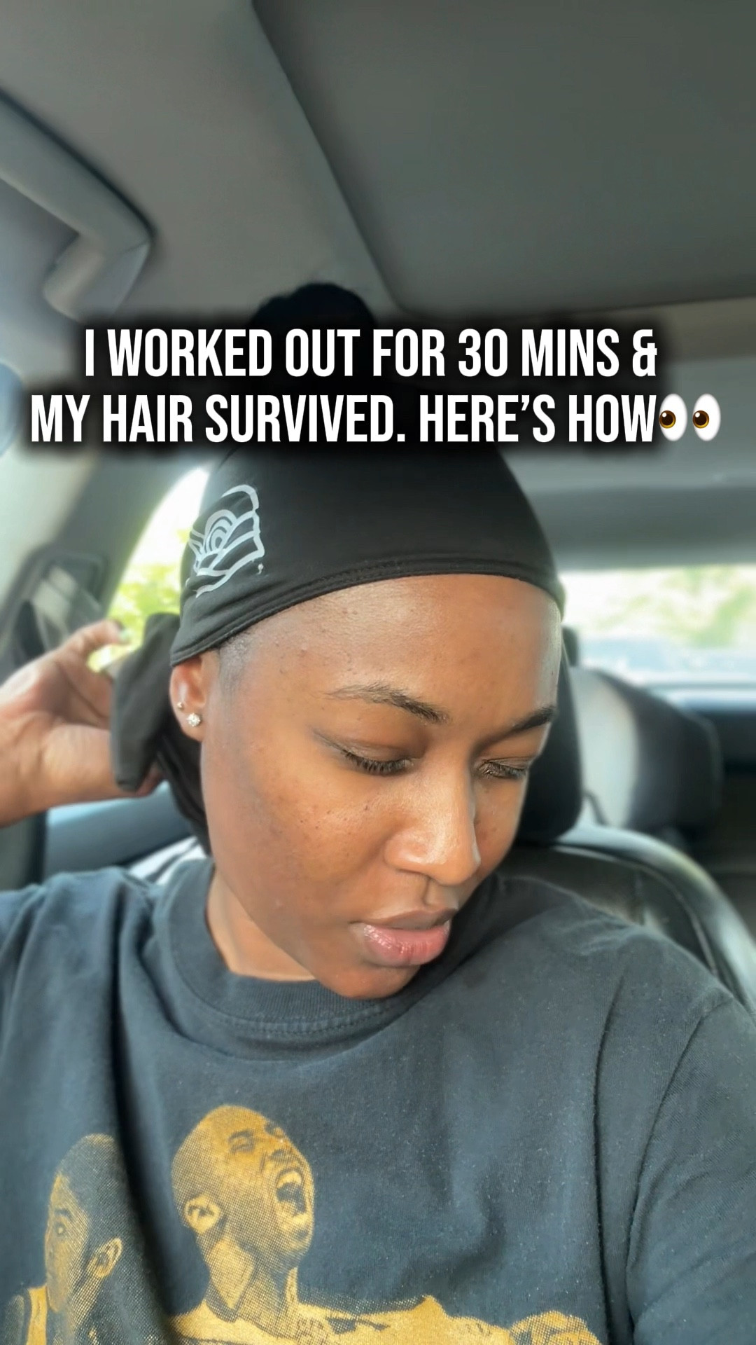 Worked out and my hair survived. 🖤💪🏾
This gym wrap is doing the most and I am not complaining. Edges intact. Sweat happened. Hair still presentable.

For the moms who stopped working out because of their hair — this is for you. No more excuses. 🖤

Linked on LTK 

#naturalhair #gymwrap #hairprotection #momswhoworkout #forthemomwhostillshowsup #gymwrap #momvlog #gymgirlies

#LTKmomlife #LTKActive #LTKfitnessgoals