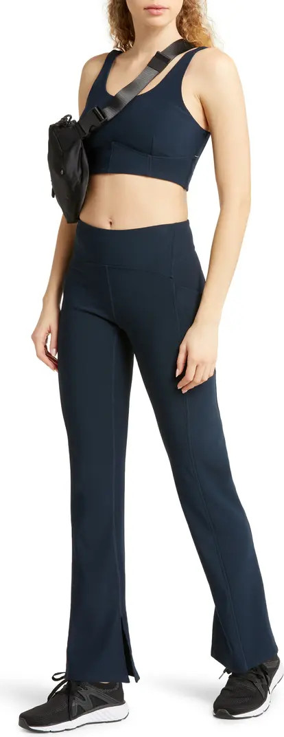 Interlude Rib High Waist Pocket Leggings | Nordstrom