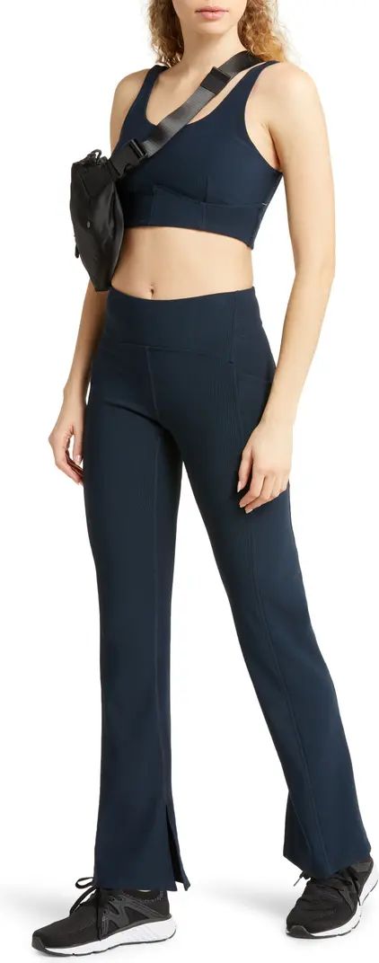 Interlude Rib High Waist Pocket Leggings | Nordstrom