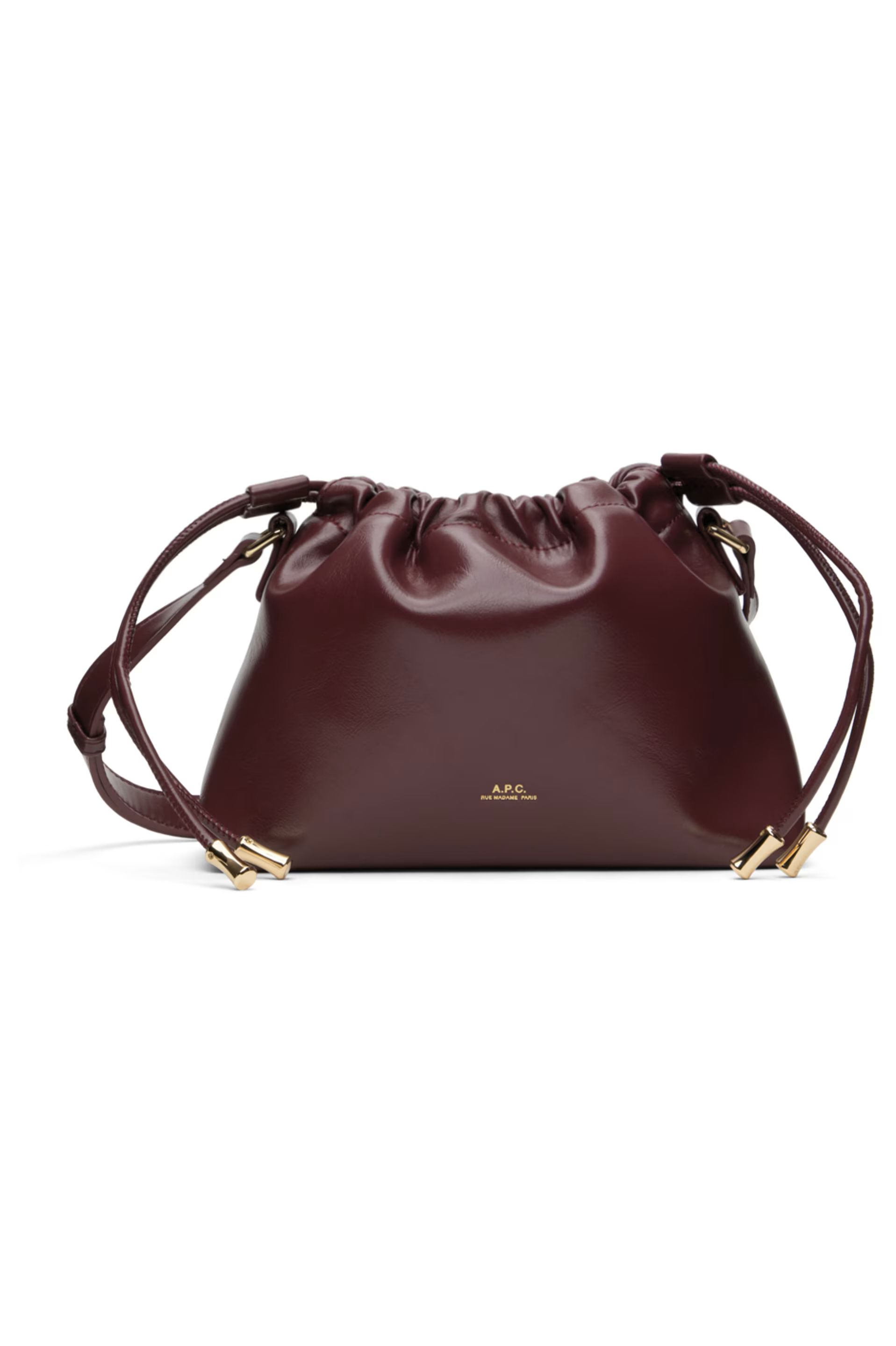 Burgundy Ninon Mini Bag | SSENSE