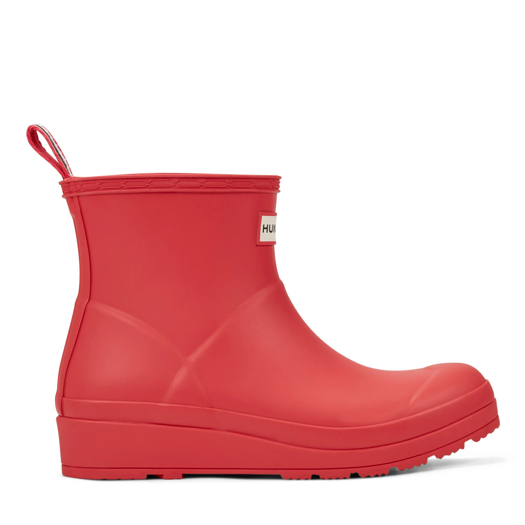 Women's PLAY™ Short Rain Boots - Logo Red | Hunter Boots | Hunter Boots