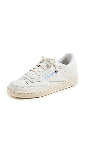 Reebok Women's Club C Sneaker, Chalk/Alabaster/Sky Blue, 5.5 | Amazon (US)