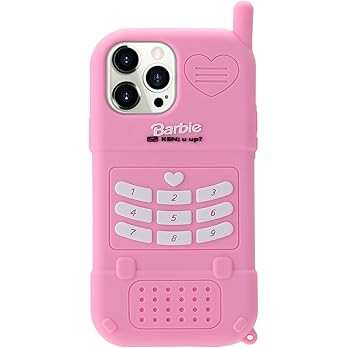 Filaco Silicon Case Fit for iPhone 13 Pro Max 6.7inch, 3D Cute Cartoon Pink Retro Cover, Kawaii S... | Amazon (CA)