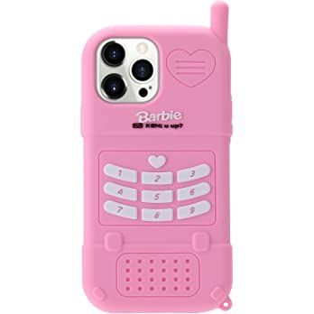 Filaco Silicon Case Fit for iPhone 13 Pro Max 6.7inch, 3D Cute Cartoon Pink Retro Cover, Kawaii S... | Amazon (CA)
