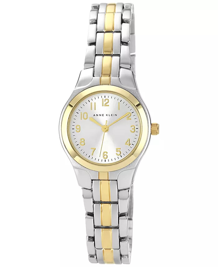 Women's Two Tone Bracelet Watch 28x26mm | Macy's