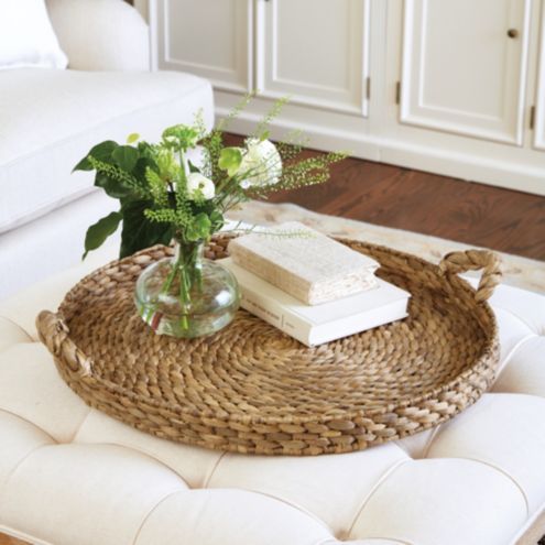 Braided Seagrass Tray | Ballard Designs, Inc.