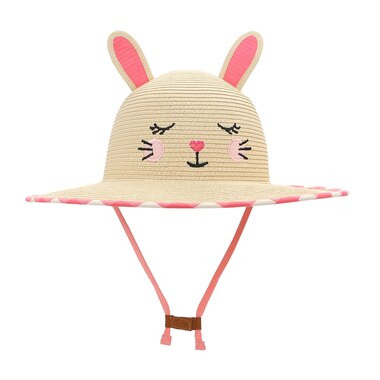 FlapjackKids - Kids' Lifeguard Straw Hat - Bunny - Medium - 2-4 years | Indigo (CA)