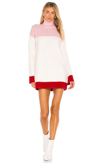 Kane Sweater Dress in Pink & Red | Revolve Clothing (Global)