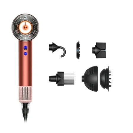 Restored Premium Dyson Supersonic Nural™ Hair Dryer | Strawberry Bronze/Blush Pink (Refurbished) | Walmart (US)