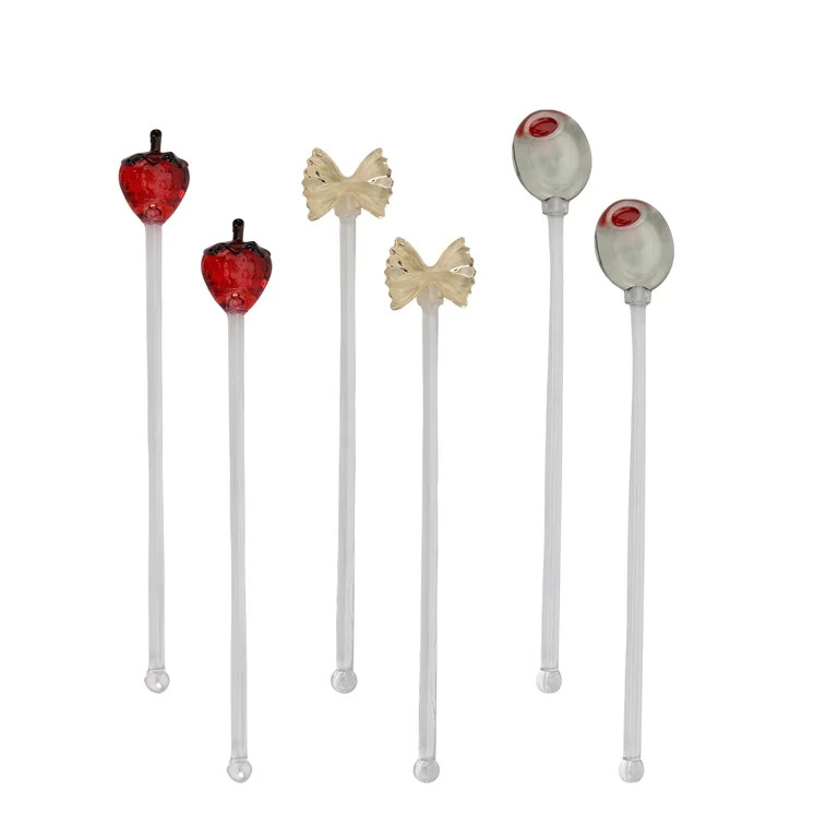 Just Feed Me by Jessie James Decker 6-Piece Decorative Stir Stick Set | Walmart (US)