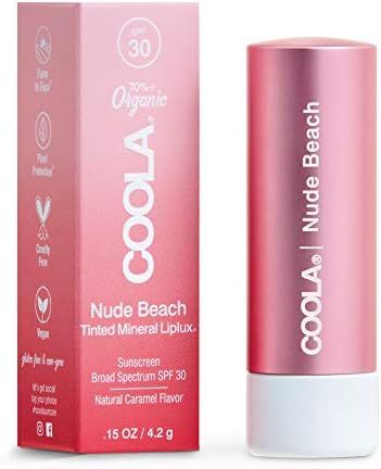 COOLA Organic Mineral Sunscreen Tinted Lip Balm, Lip Care for Daily Protection, Broad Spectrum SPF 3 | Amazon (US)