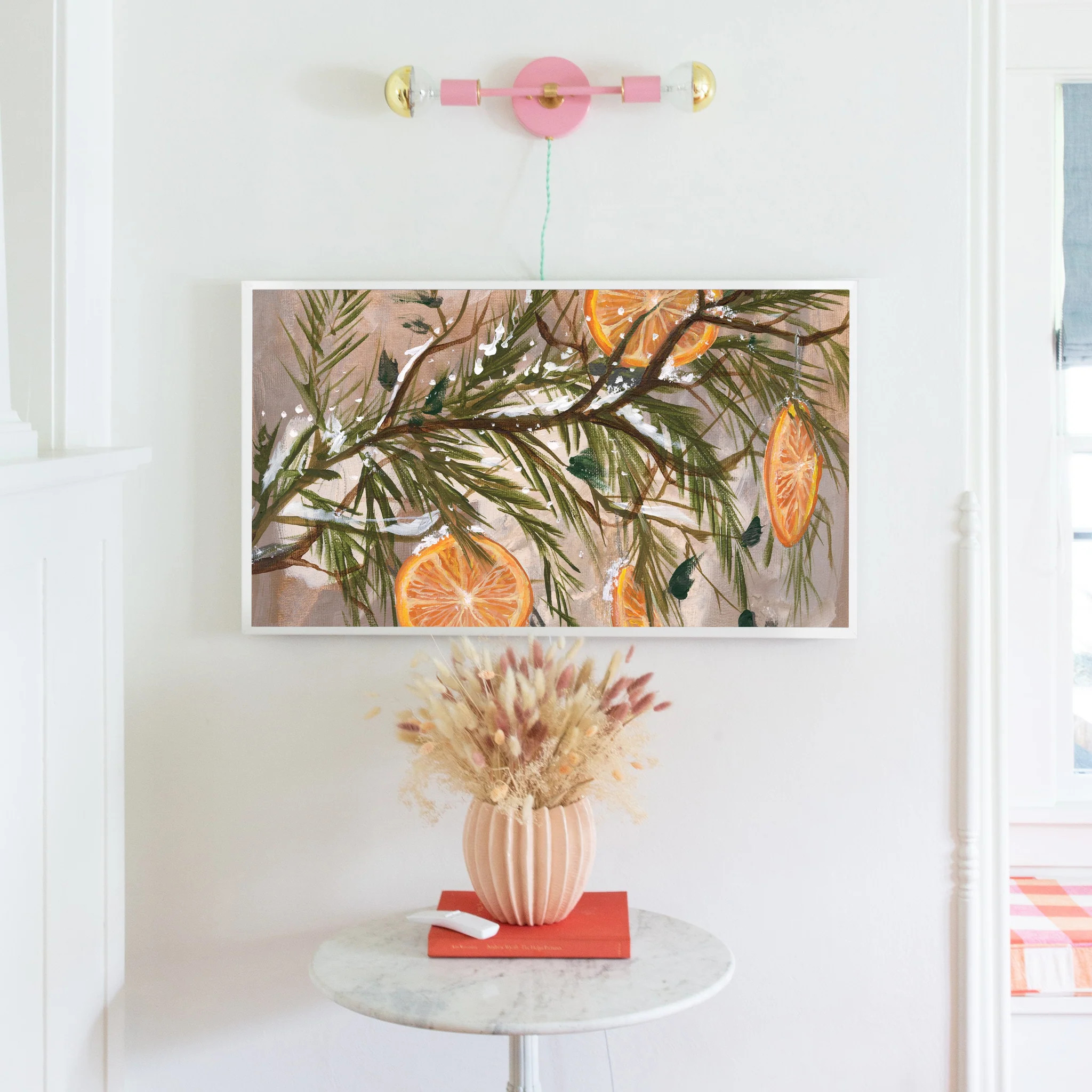Citrus Garland for Frame TV | Lindsay Letters, LLC