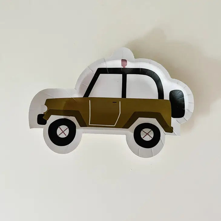 Safari Jeep Dessert Plates | Get Gatherings