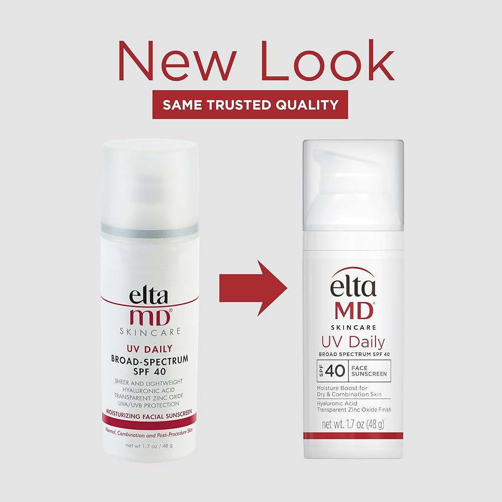 EltaMD UV Daily SPF 40 Face Sunscreen Moisturizer with Zinc Oxide, Daily Face Moisturizer with SP... | Amazon (US)