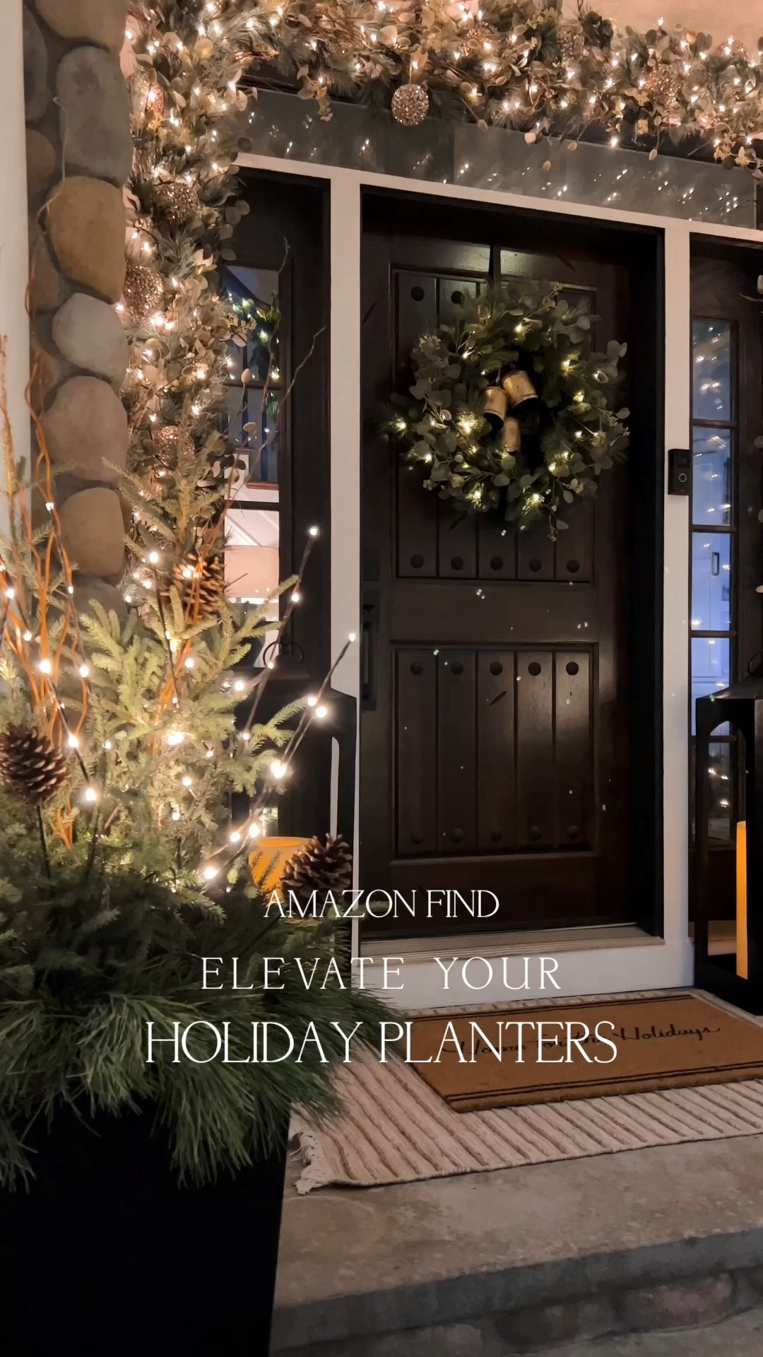 The best Amazon holiday find!! These are outdoor rated, have a timer and can twinkle ✨

#LTKFindsUnder50 #LTKHoliday #LTKHome